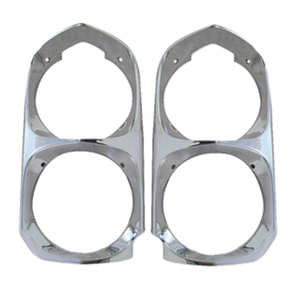 Driver And Passenger Side Pair Of Head Light Bezels for Tempest