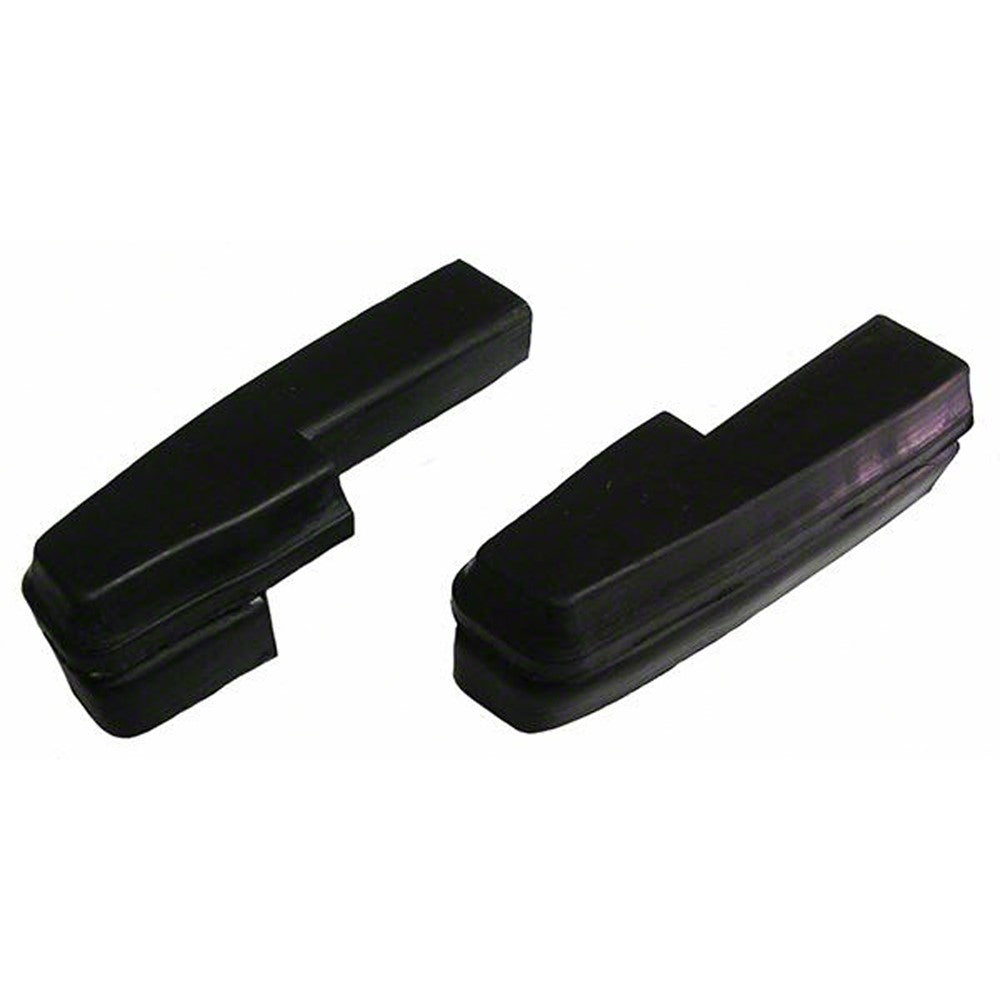 Driver And Passenger Side Pair Of Rubber Front Bumper Fillers