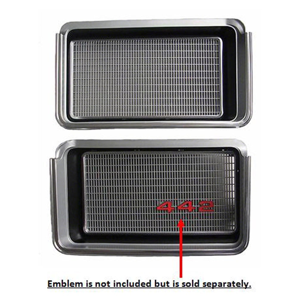 Grille Pair for 1972 Oldsmobile Cutlass
