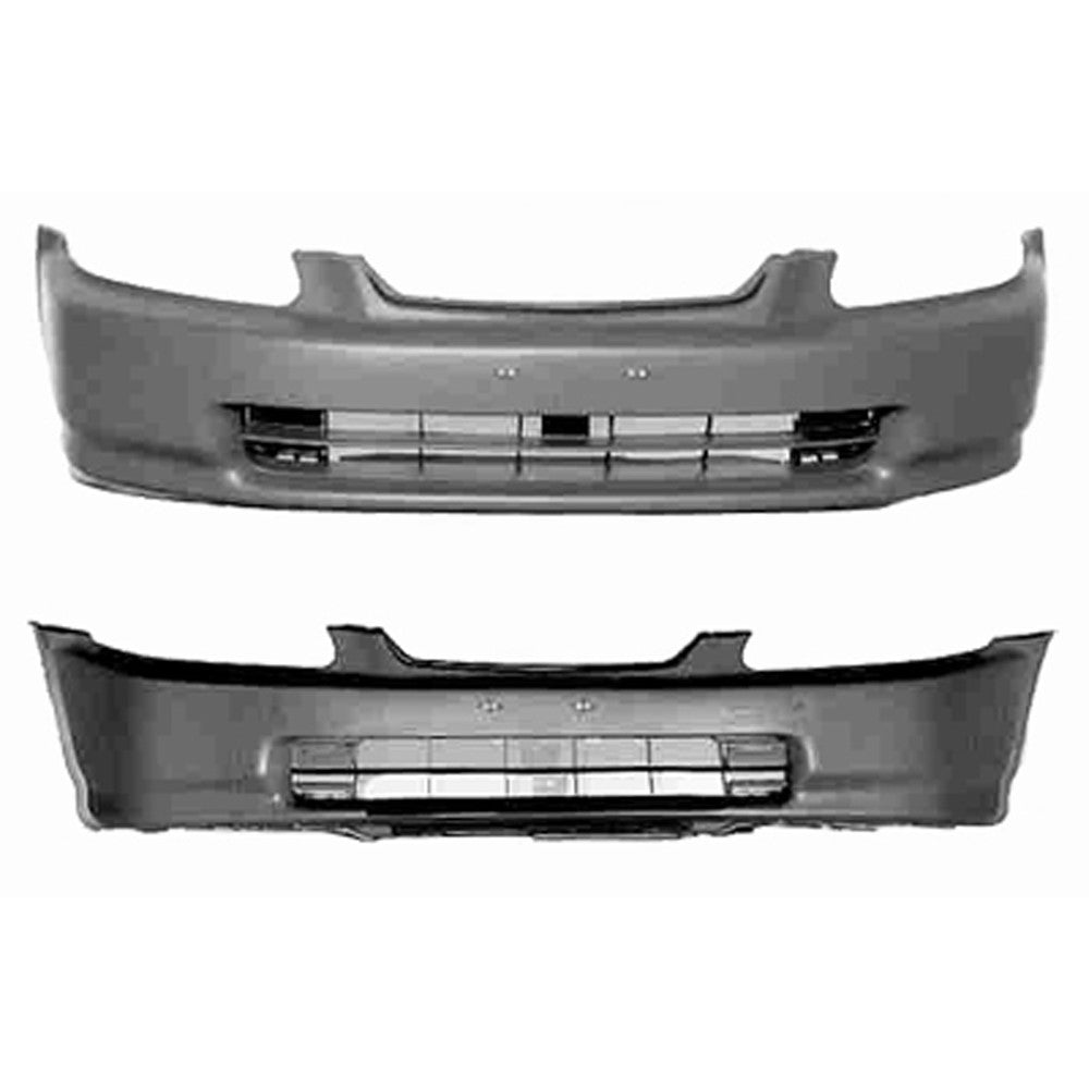 Front Bumper Cover 1996-1998 Honda Civic