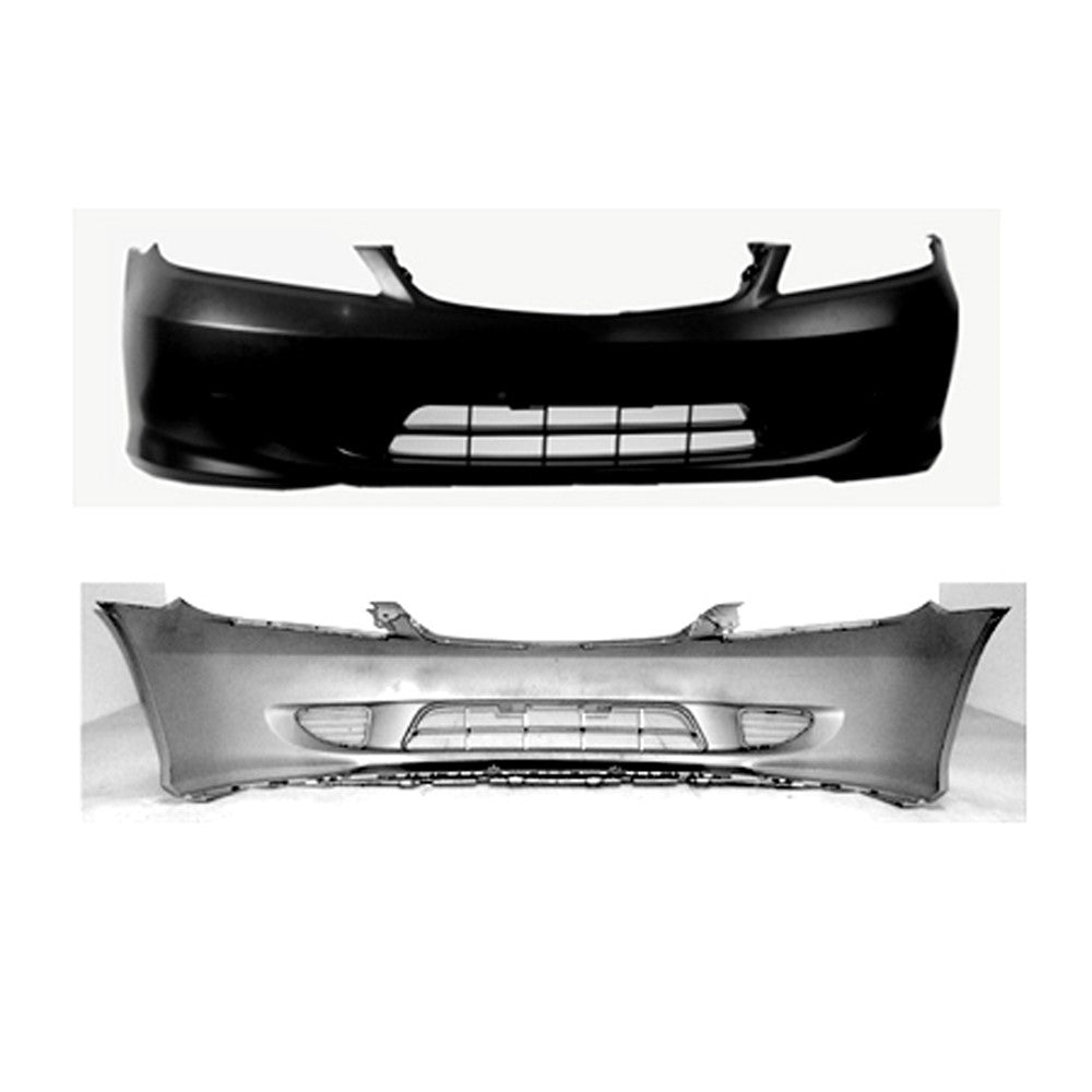 Front Bumper Cover 2004-2005 Honda Civic