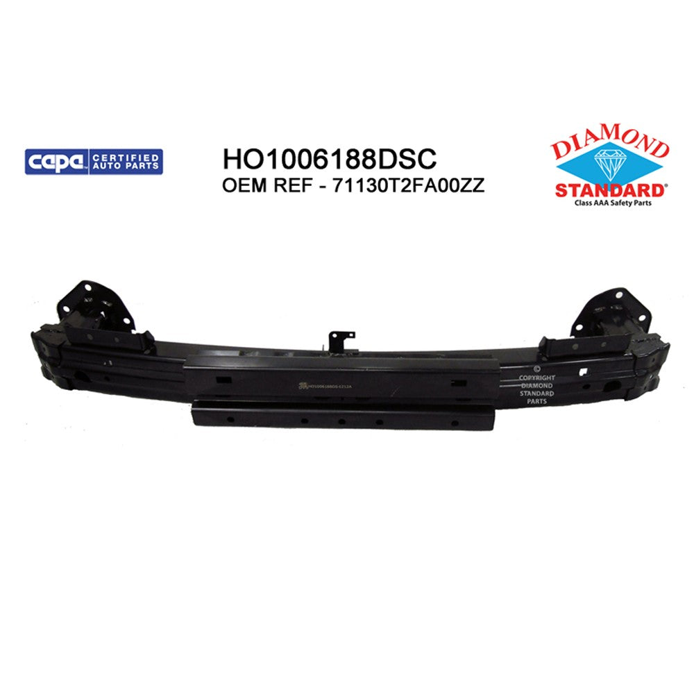 Front Bumper Impact Bar 2013-2017 Honda Accord