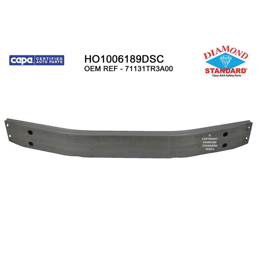 Front Bumper Impact Bar 2013-2015 Honda Civic