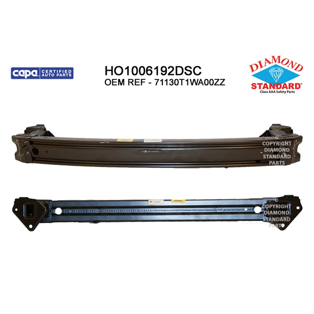 Front Bumper Impact Bar 2015-2016 Honda Cr-V