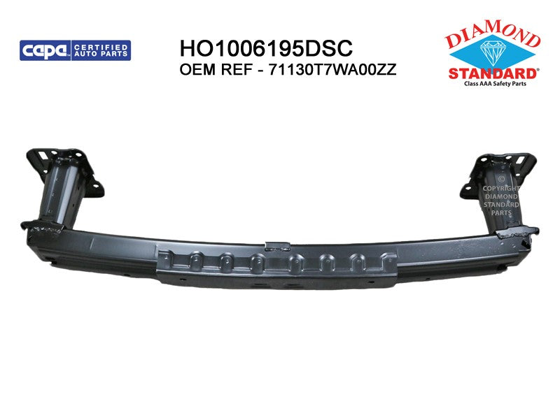 Front Bumper Impact Bar 2016-2022 Honda Hr-V