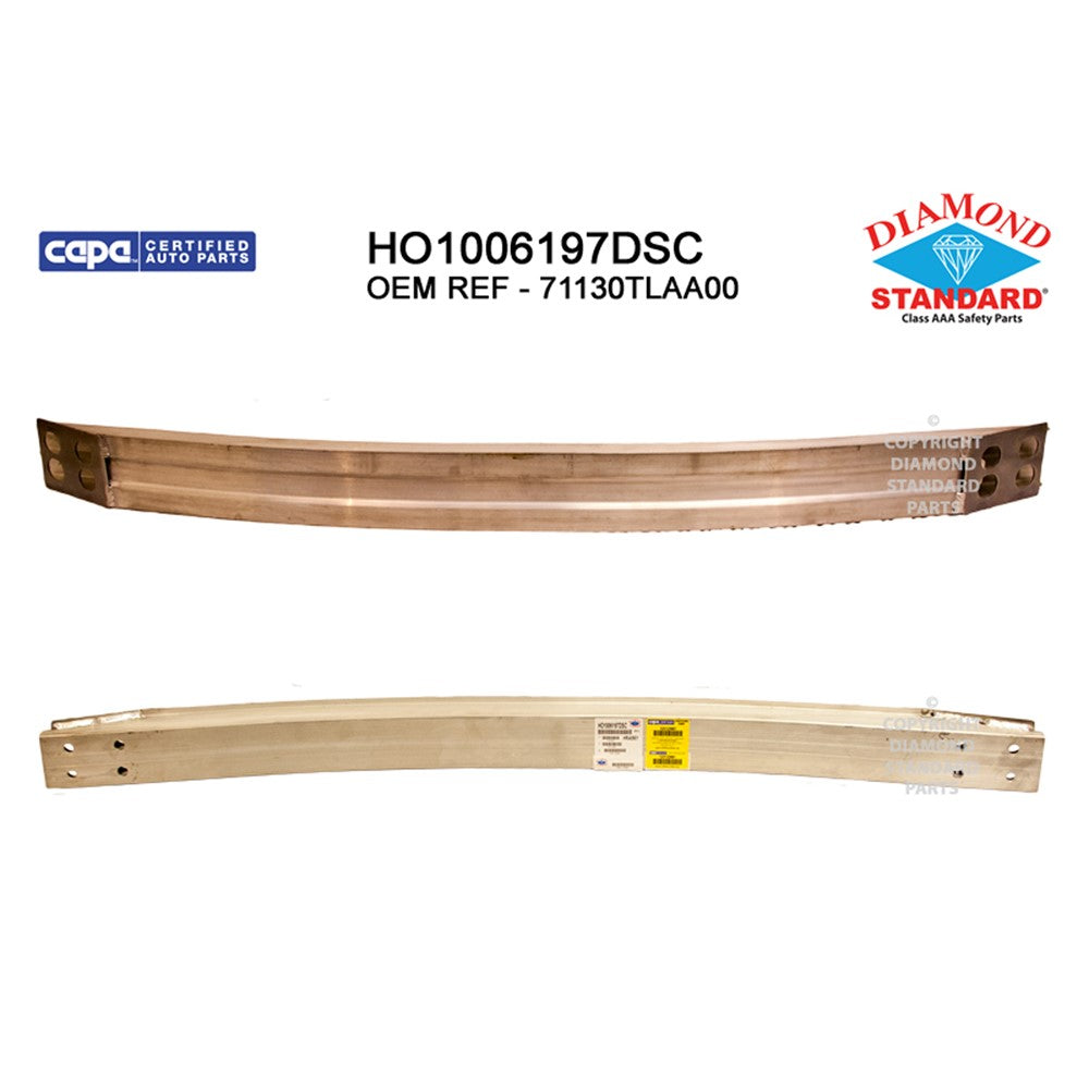 Front Bumper Impact Bar 2017-2022 Honda Cr-V