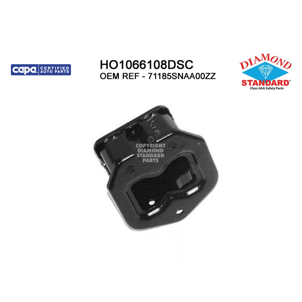 Front Left Front Driver Side Bumper Impact Bar Bracket 2006-2011 Honda Civic