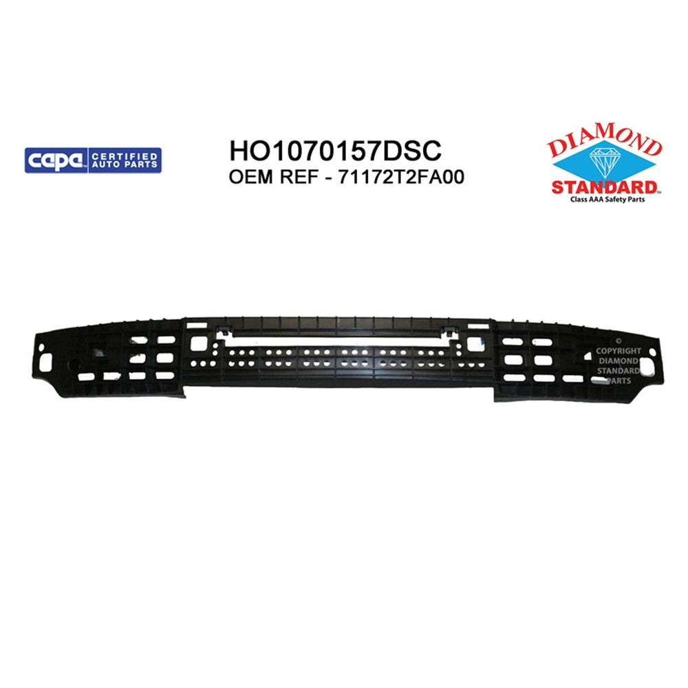 Front Bumper Impact Absorber 2013-2015 Honda Accord