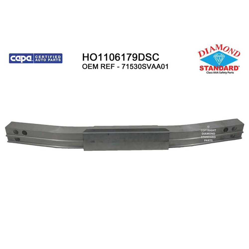 Rear Bumper Impact Bar 2007-2011 Honda Civic