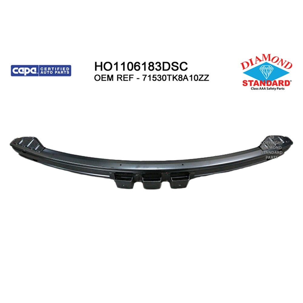 Rear Bumper Impact Bar 2011-2017 Honda Odyssey