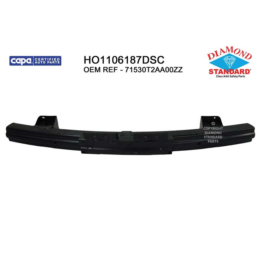 Rear Bumper Impact Bar 2013-2017 Honda Accord