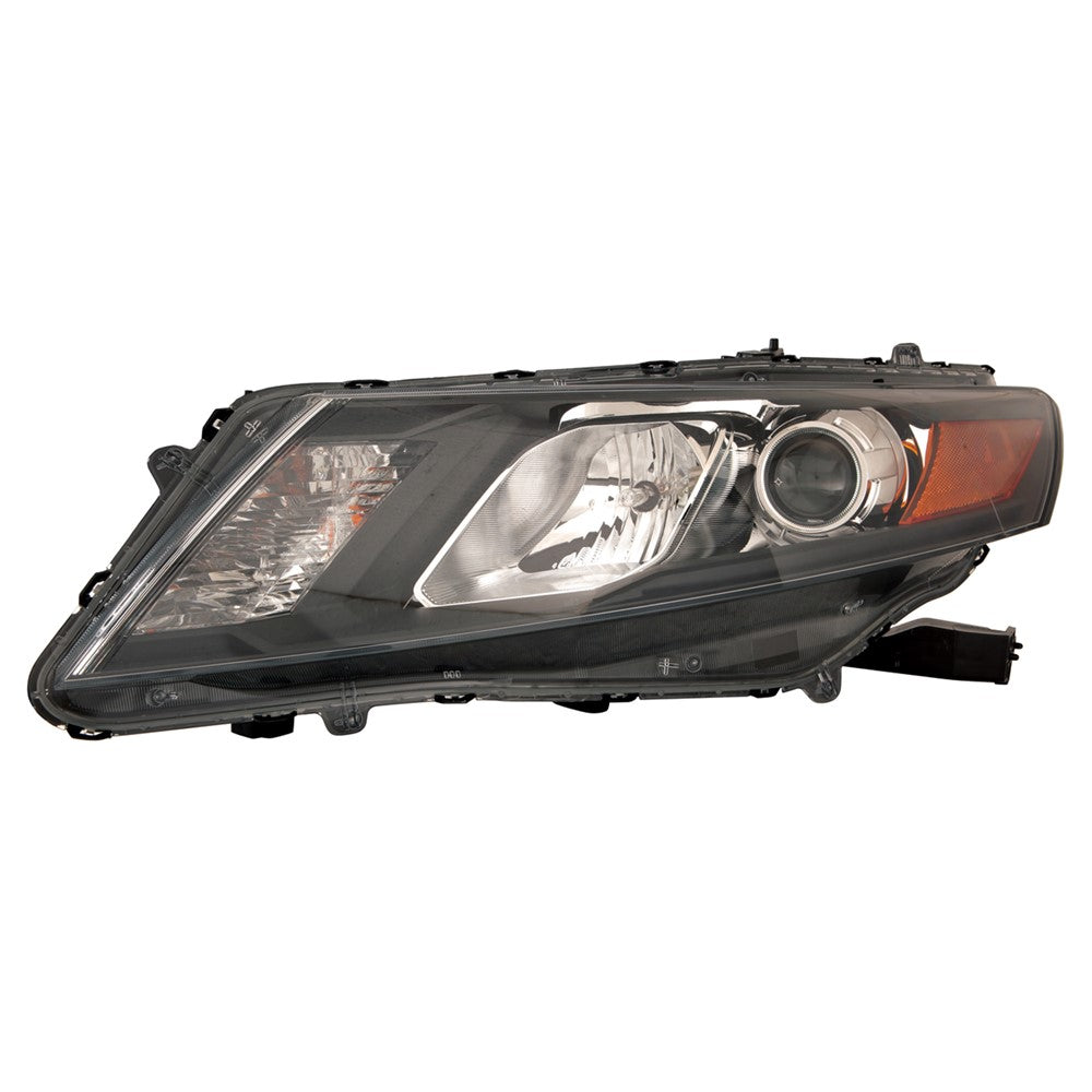 Front Left Driver Side Headlight Assembly 2010-2012 Honda Accord Crosstour, Accord