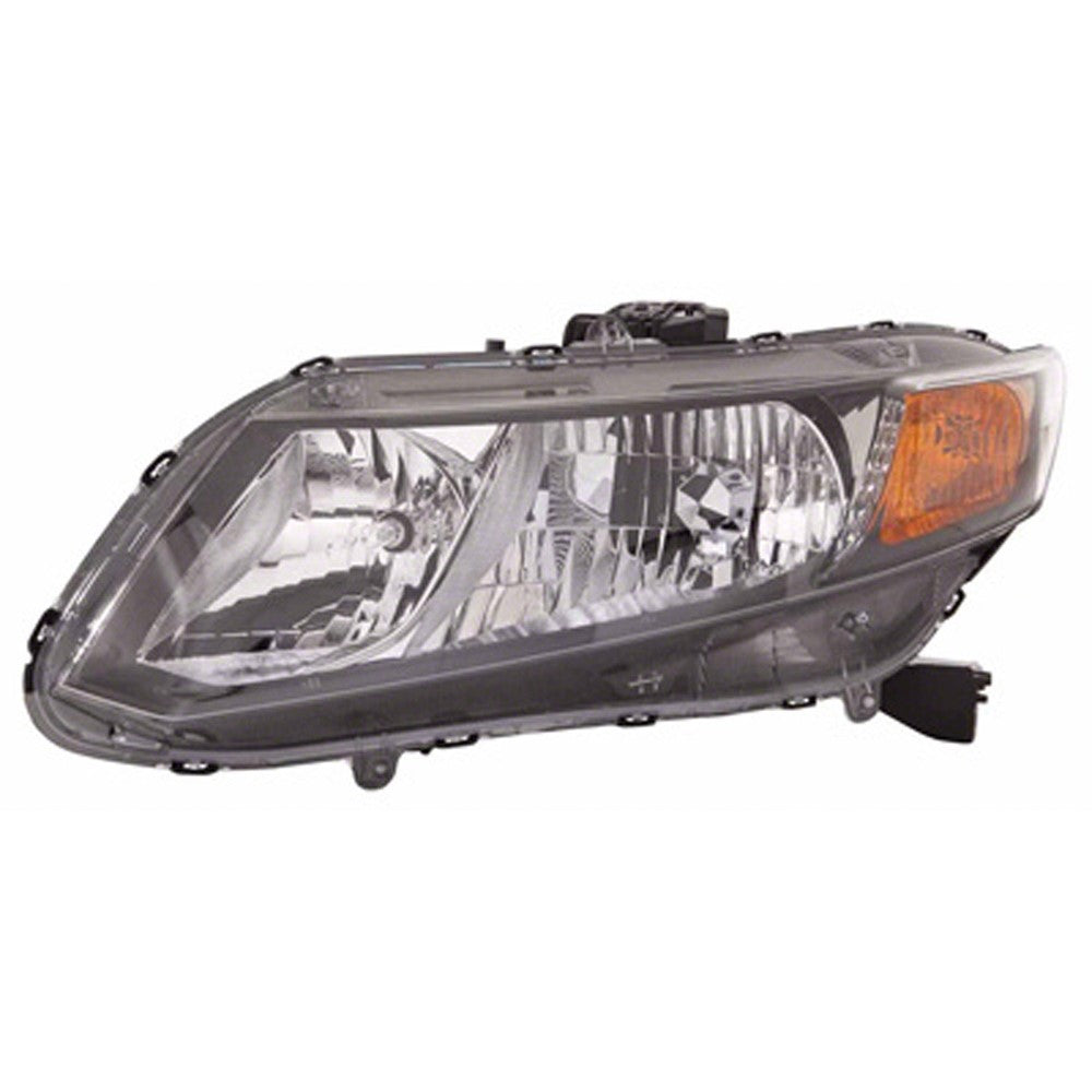 Front Left Driver Side Headlight Assembly 2012 Honda Civic