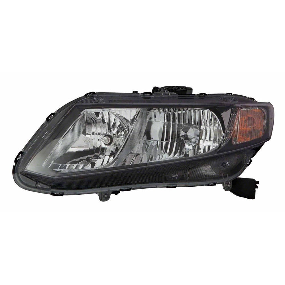 Front Left Driver Side Headlight Assembly 2013-2015 Honda Civic