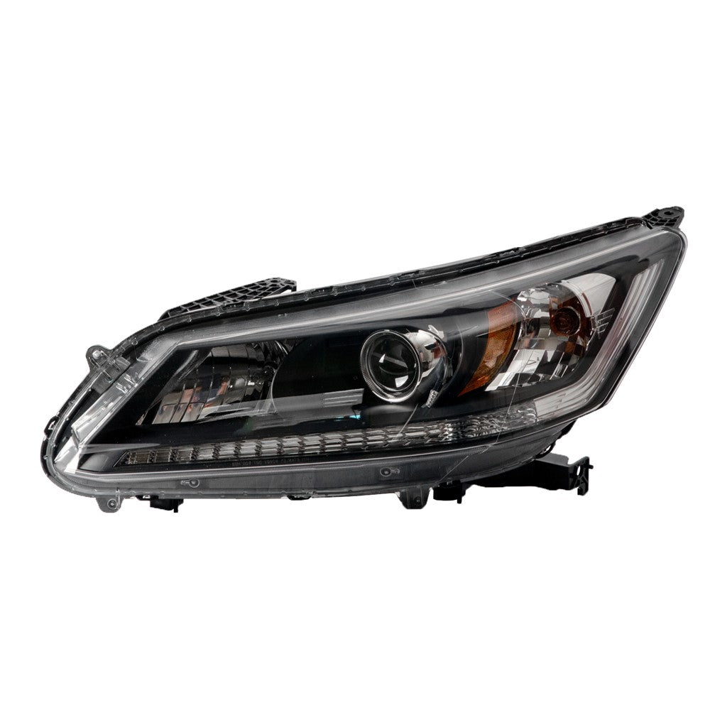 Front Left Driver Side Halogen Headlight Assembly 2013-2015 Honda Accord