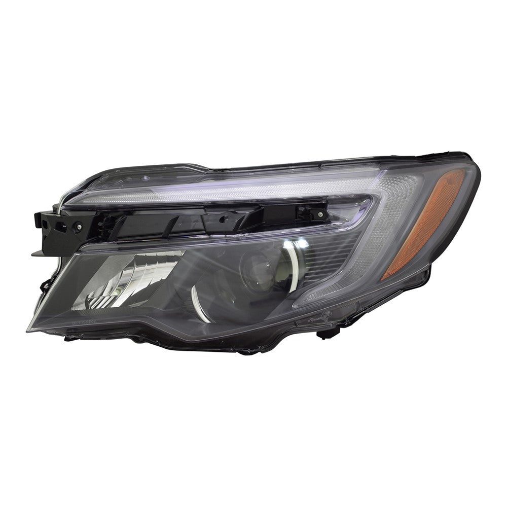 Front Left Driver Side Halogen Headlight Assembly 2016-2020 Honda Pilot, Ridgeline