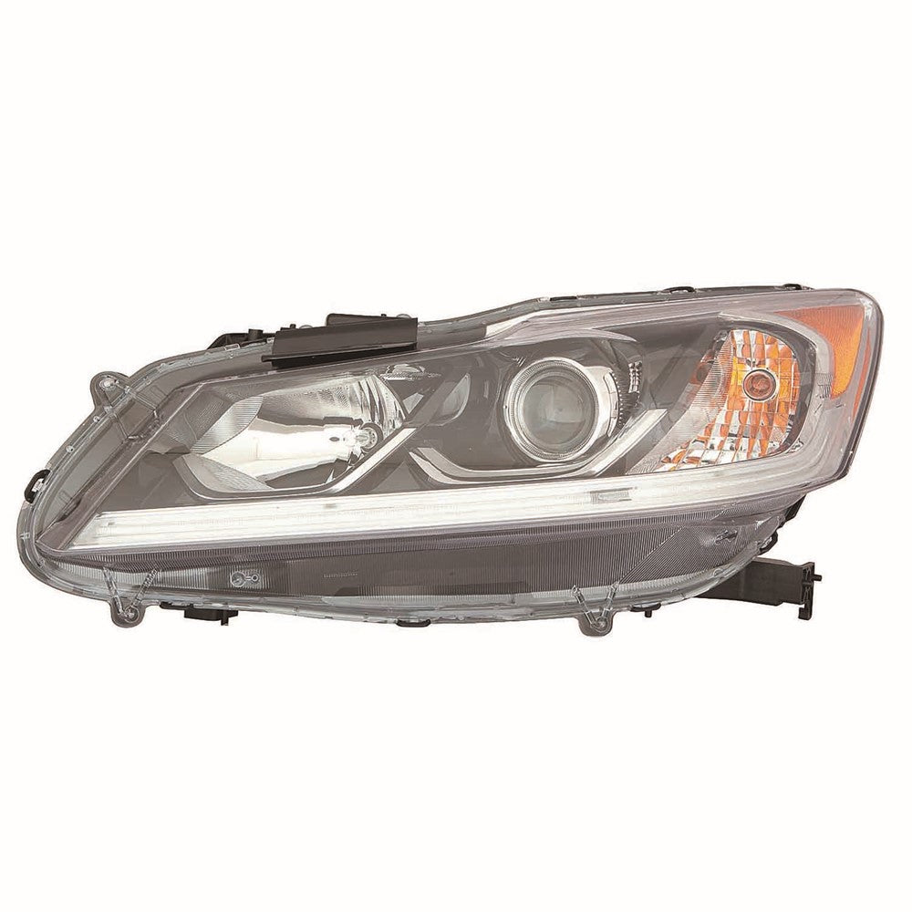 Front Left Driver Side Halogen Headlight Assembly 2016-2017 Honda Accord