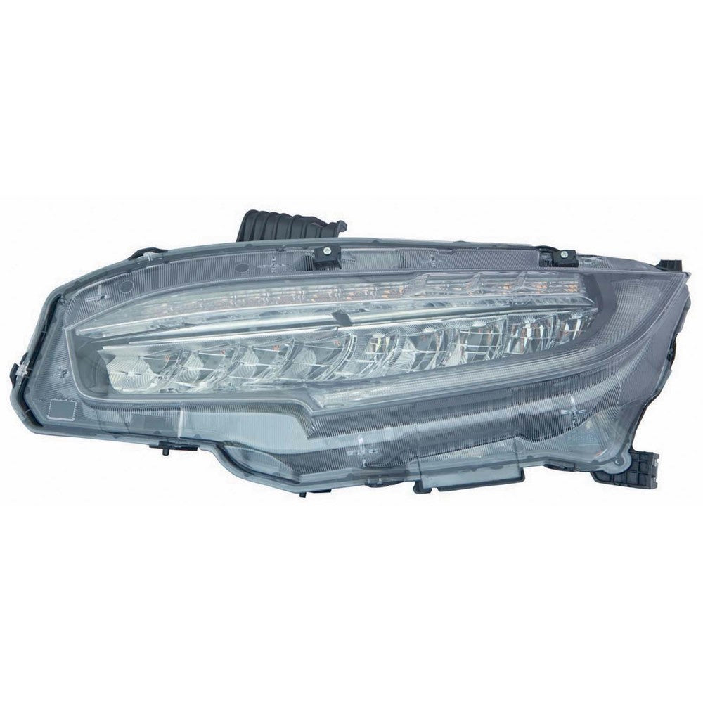 Front Left Driver Side Led Headlight Assembly 2016-2021 Honda Civic