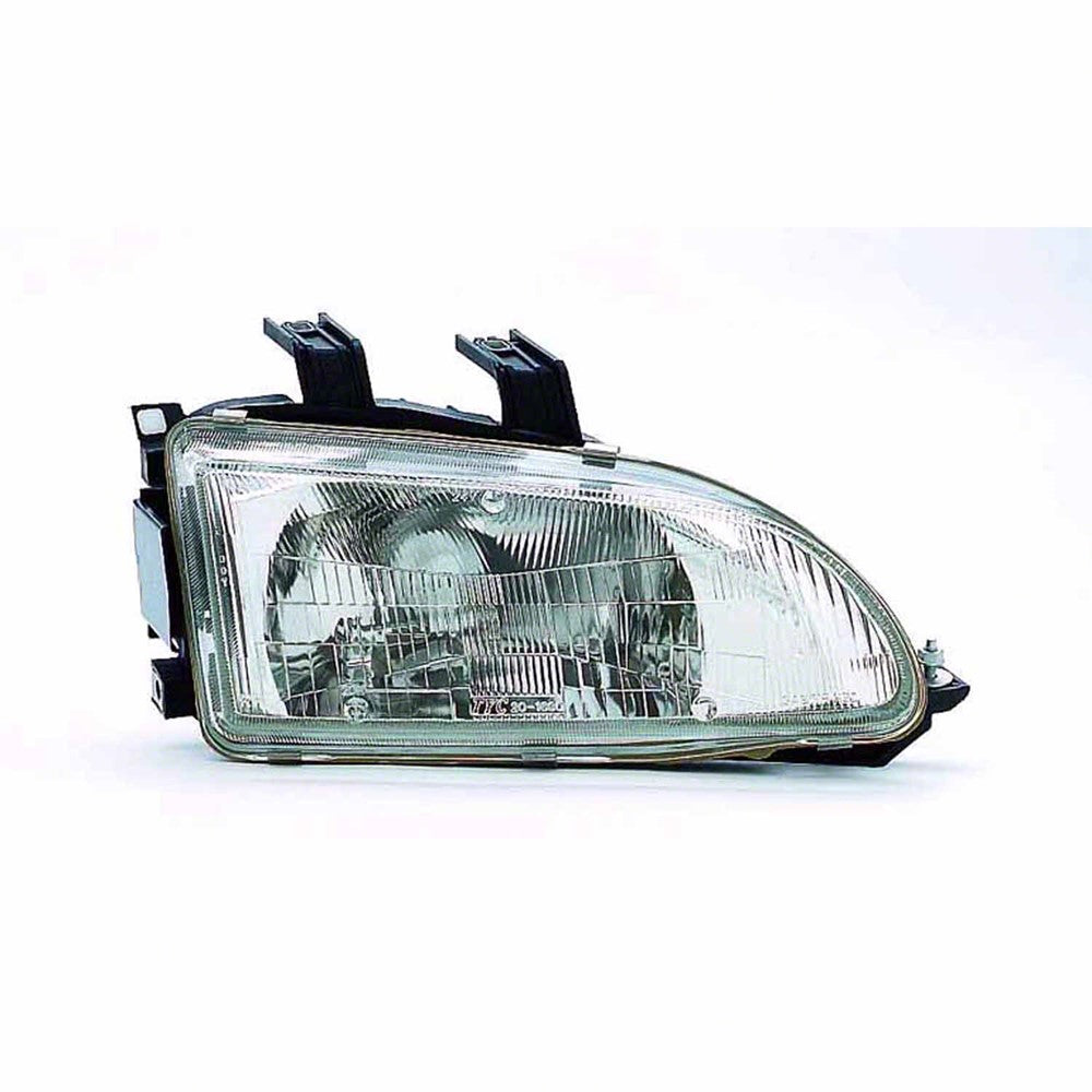 Front Right Passenger Side Headlight Assembly 1992-1995 Honda Civic