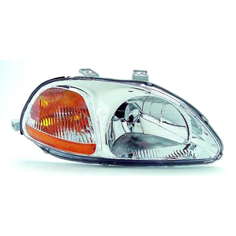 Front Right Passenger Side Headlight Lens And Housing 1996-1998 Honda Civic