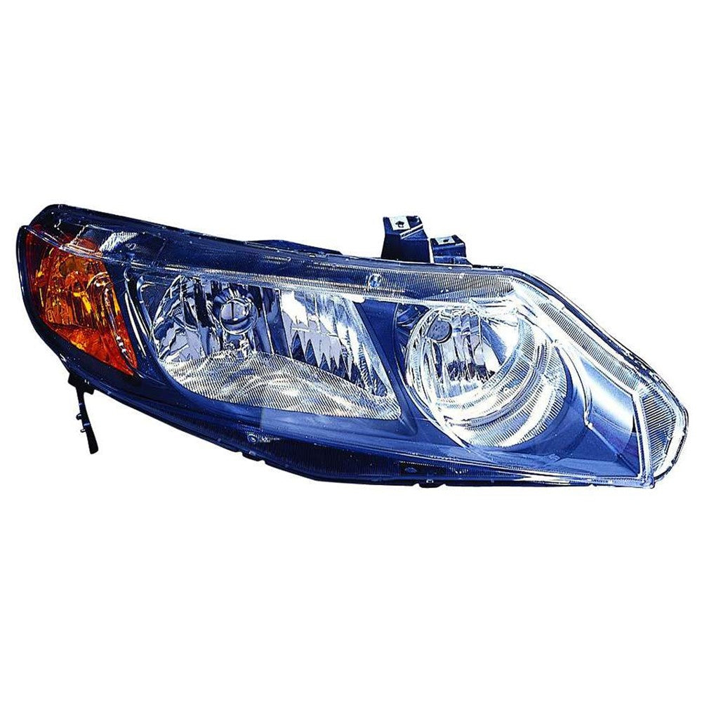 Front Right Passenger Side Headlight Lens And Housing 2006-2008 Honda Civic