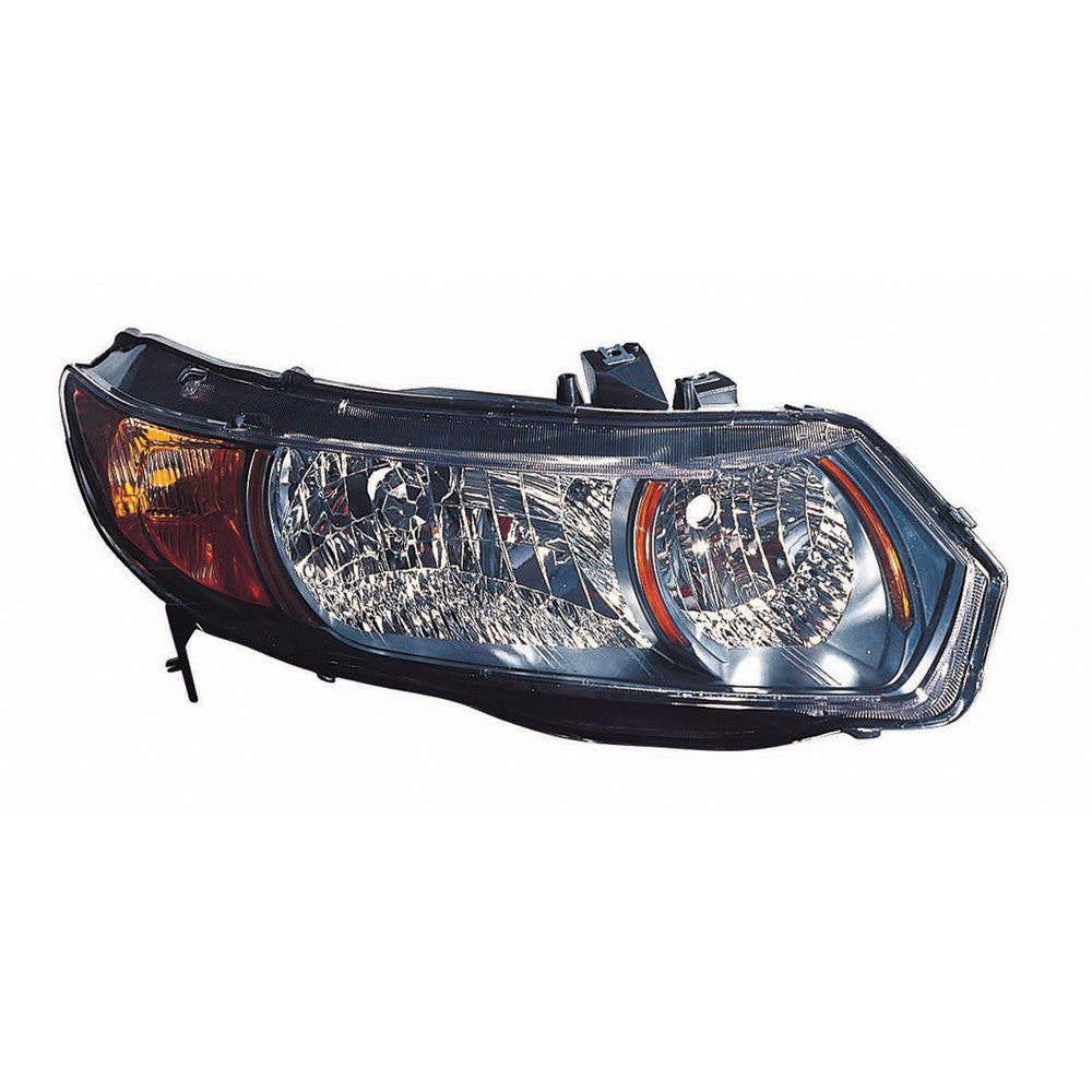 Front Right Passenger Side Headlight Lens And Housing 2006-2009 Honda Civic