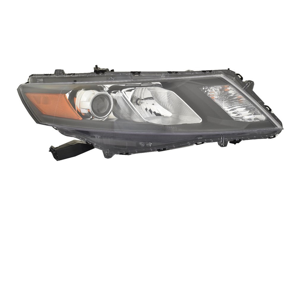 Front Right Passenger Side Headlight Assembly 2010-2012 Honda Accord Crosstour, Accord