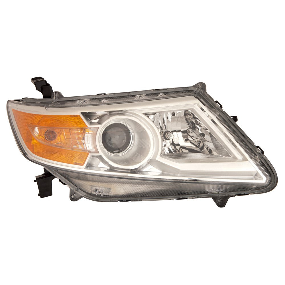 Front Right Passenger Side Halogen Headlight Assembly 2011-2013 Honda Odyssey