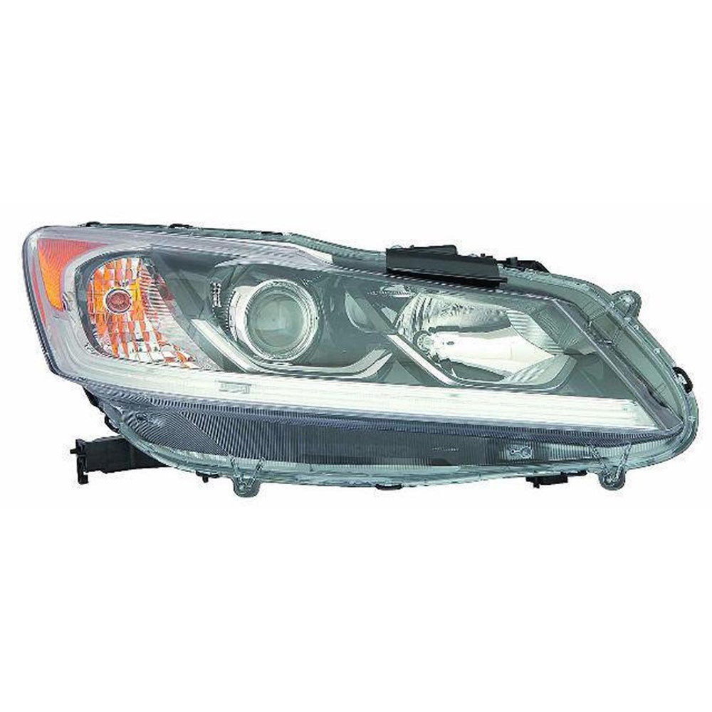 Front Right Passenger Side Halogen Headlight Assembly 2016-2017 Honda Accord