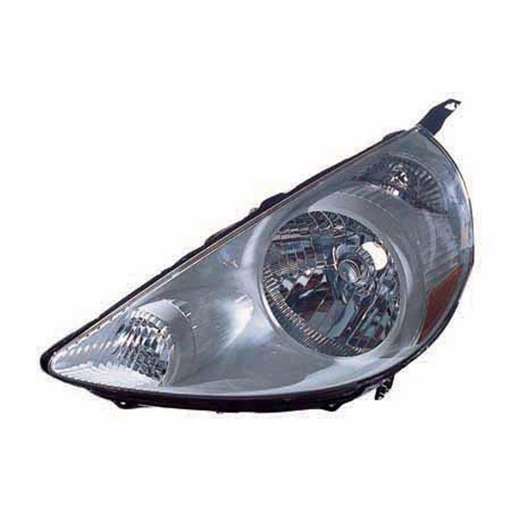 Front Left Driver Side Headlight Lens And Housing 2007-2008 Honda Fit