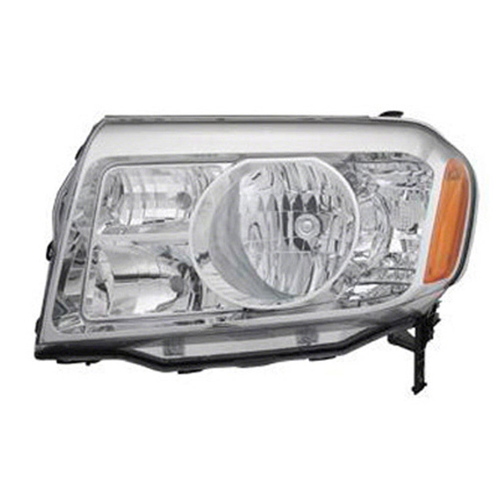Front Left Driver Side Headlight Lens And Housing 2009-2011 Honda Pilot