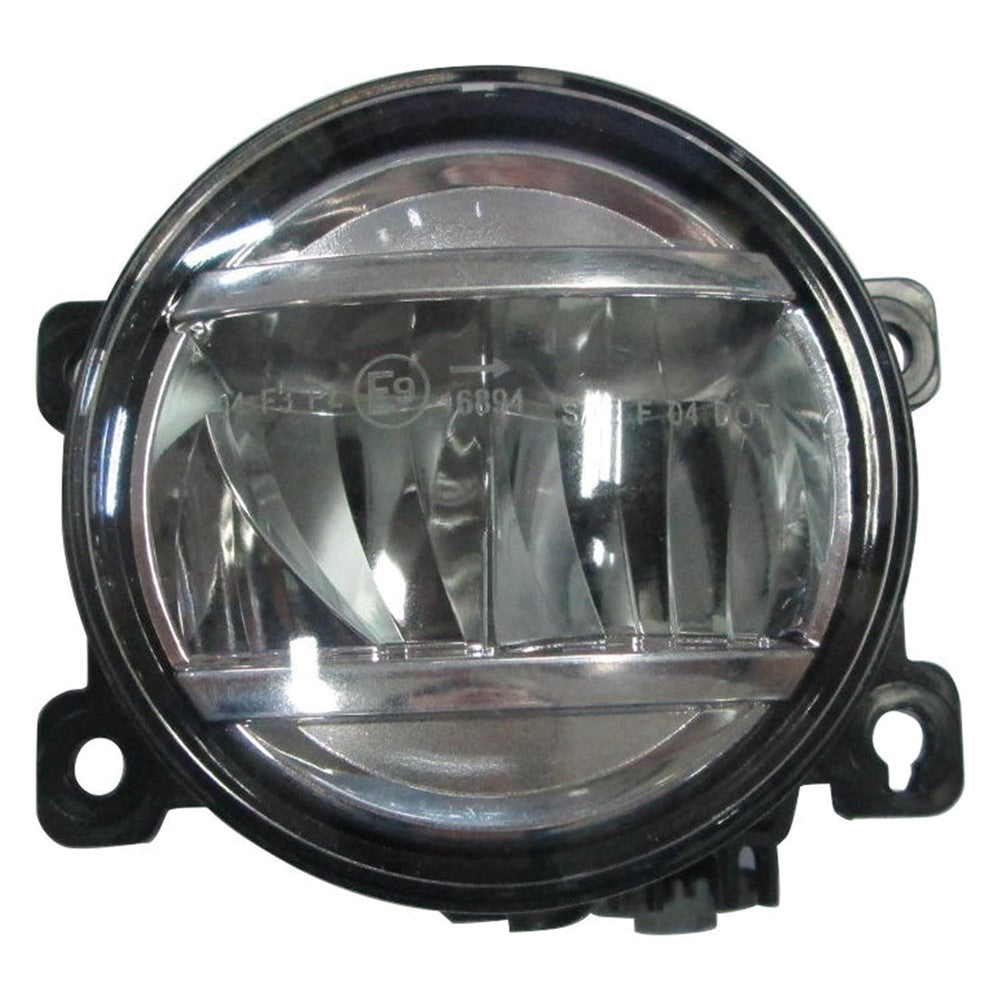 Front Left Driver Side Round Led Fog Light Assembly 2017-2025 Honda Civic, Odyssey, Passport, Pilot & Acura Tlx