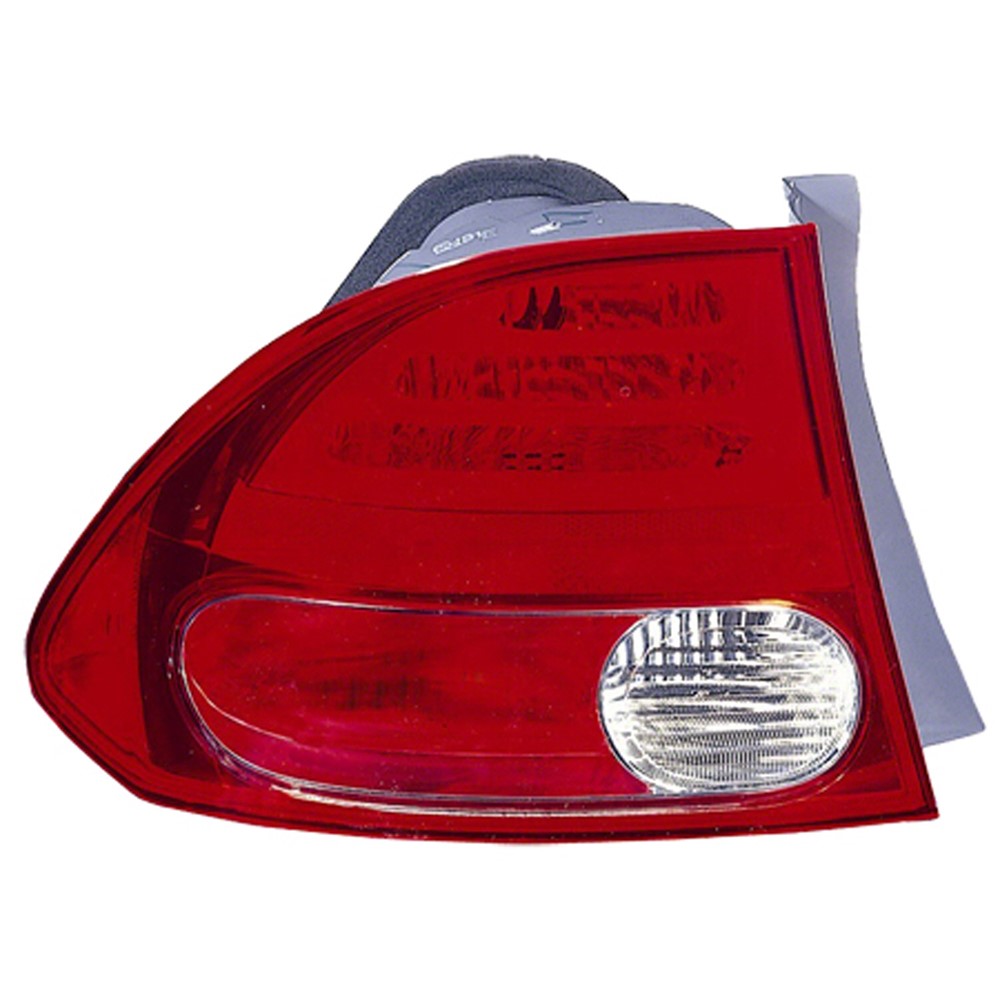 Rear Left Driver Side Outer Tail Light Assembly 2006-2008 Honda Civic