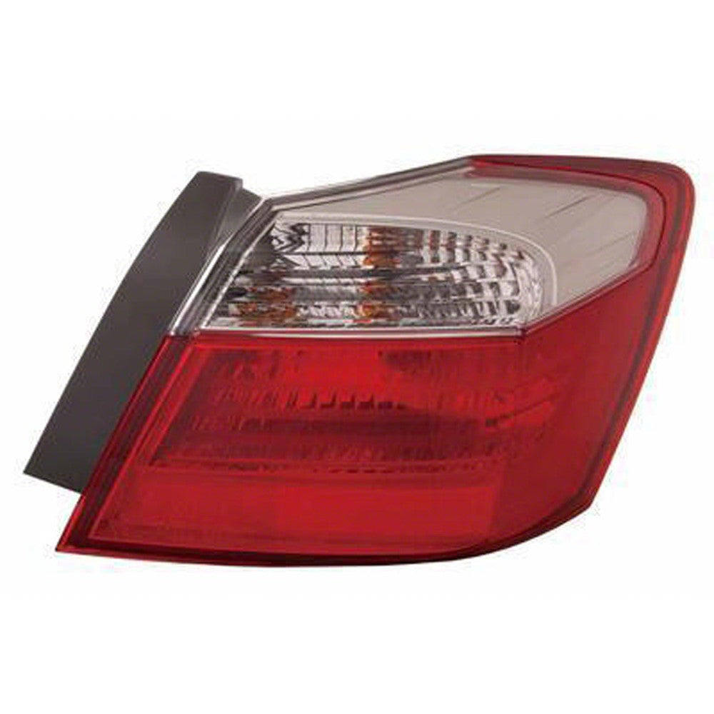 Rear Left Driver Side Outer Non-Led Tail Light Assembly 2013-2015 Honda Accord