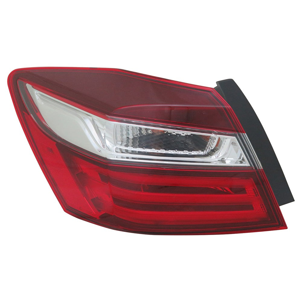 Rear Left Driver Side Outer Tail Light Assembly 2016-2017 Honda Accord