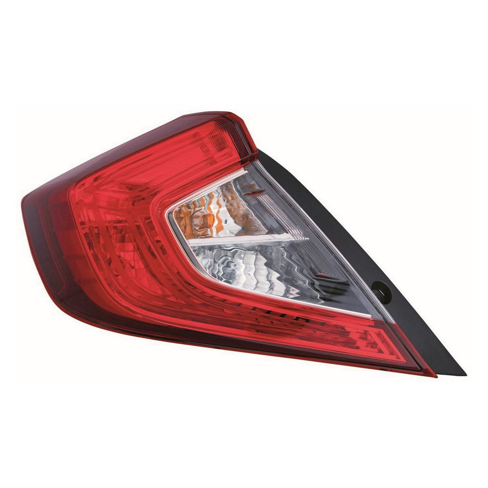 Rear Left Driver Side Outer Tail Light Assembly 2016-2021 Honda Civic