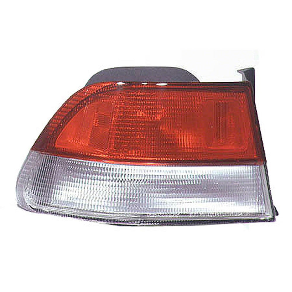 Rear Left Driver Side Outer Tail Light Lens And Housing 1999-2000 Honda Civic