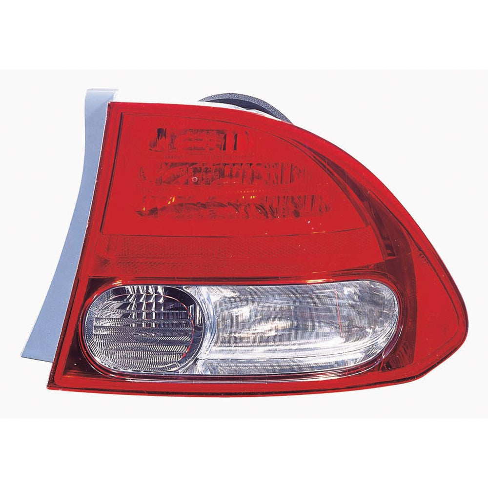 Rear Right Passenger Side Outer Tail Light Lens And Housing 2009-2011 Honda Civic