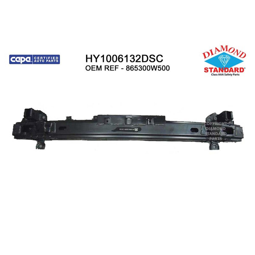 Front Bumper Impact Bar 2010-2012 Hyundai Santa Fe
