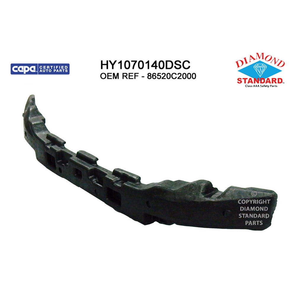 Front Bumper Impact Absorber 2015-2017 Hyundai Sonata