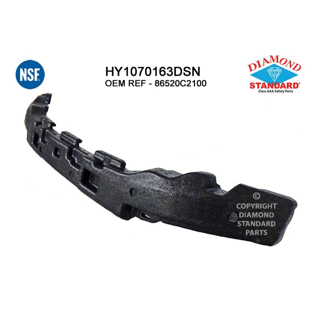 Front Bumper Impact Absorber 2015-2017 Hyundai Sonata