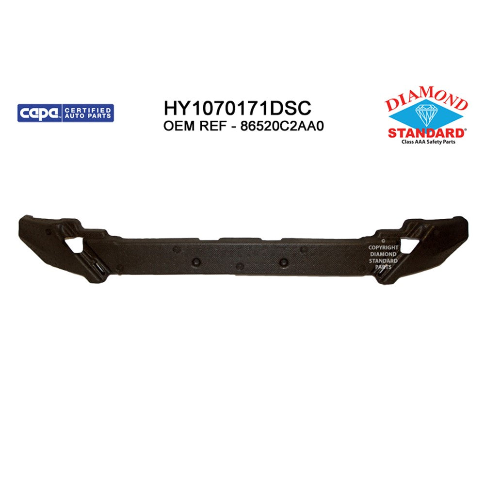 Front Bumper Impact Absorber 2018-2019 Hyundai Sonata