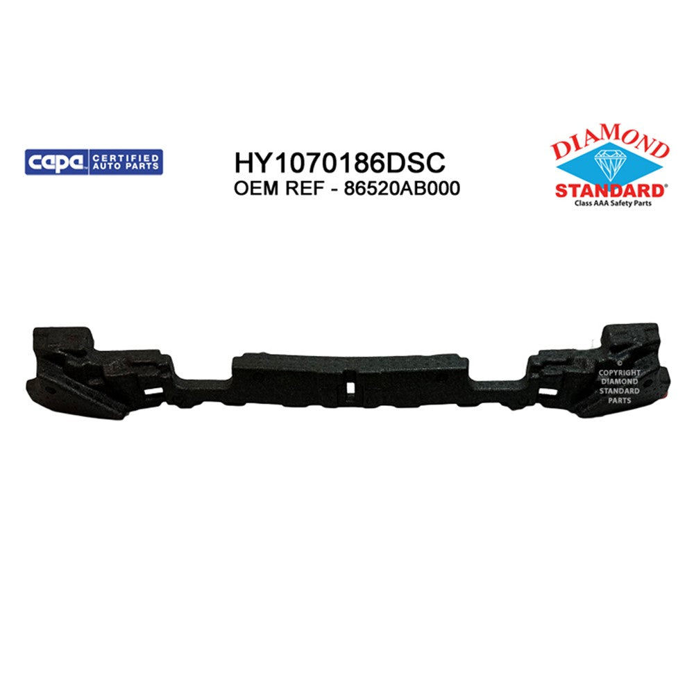 Front Bumper Impact Absorber 2021-2023 Hyundai Elantra