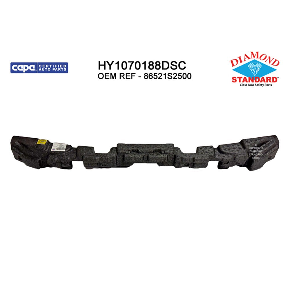 Front Bumper Impact Absorber 2021-2023 Hyundai Santa Fe