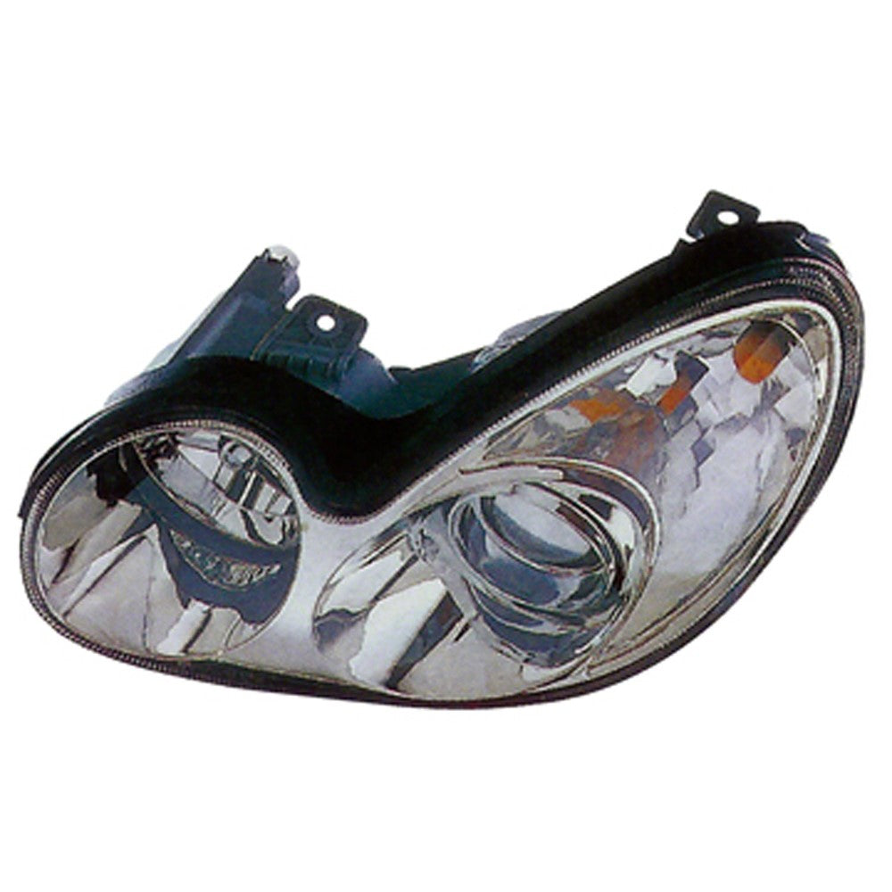 Front Left Driver Side Headlight Assembly 2002-2005 Hyundai Sonata