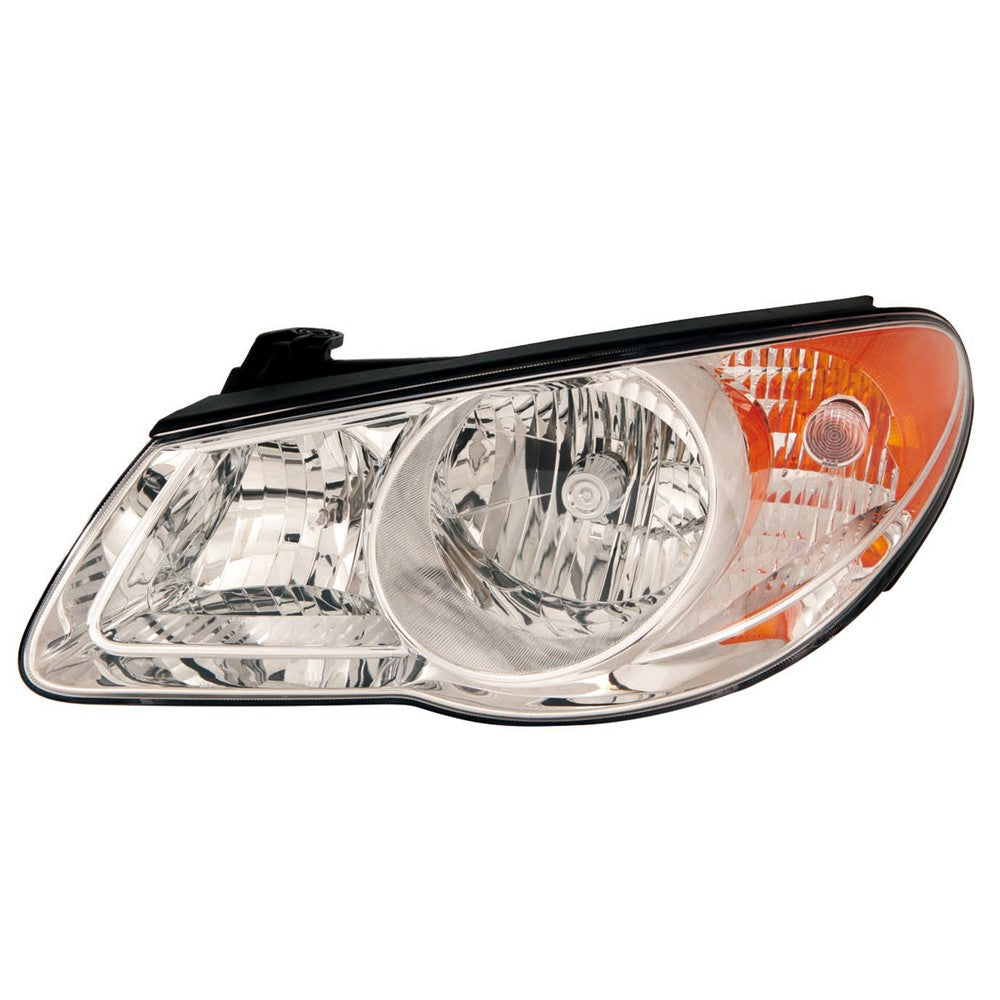 Front Left Driver Side Headlight Assembly 2010 Hyundai Elantra