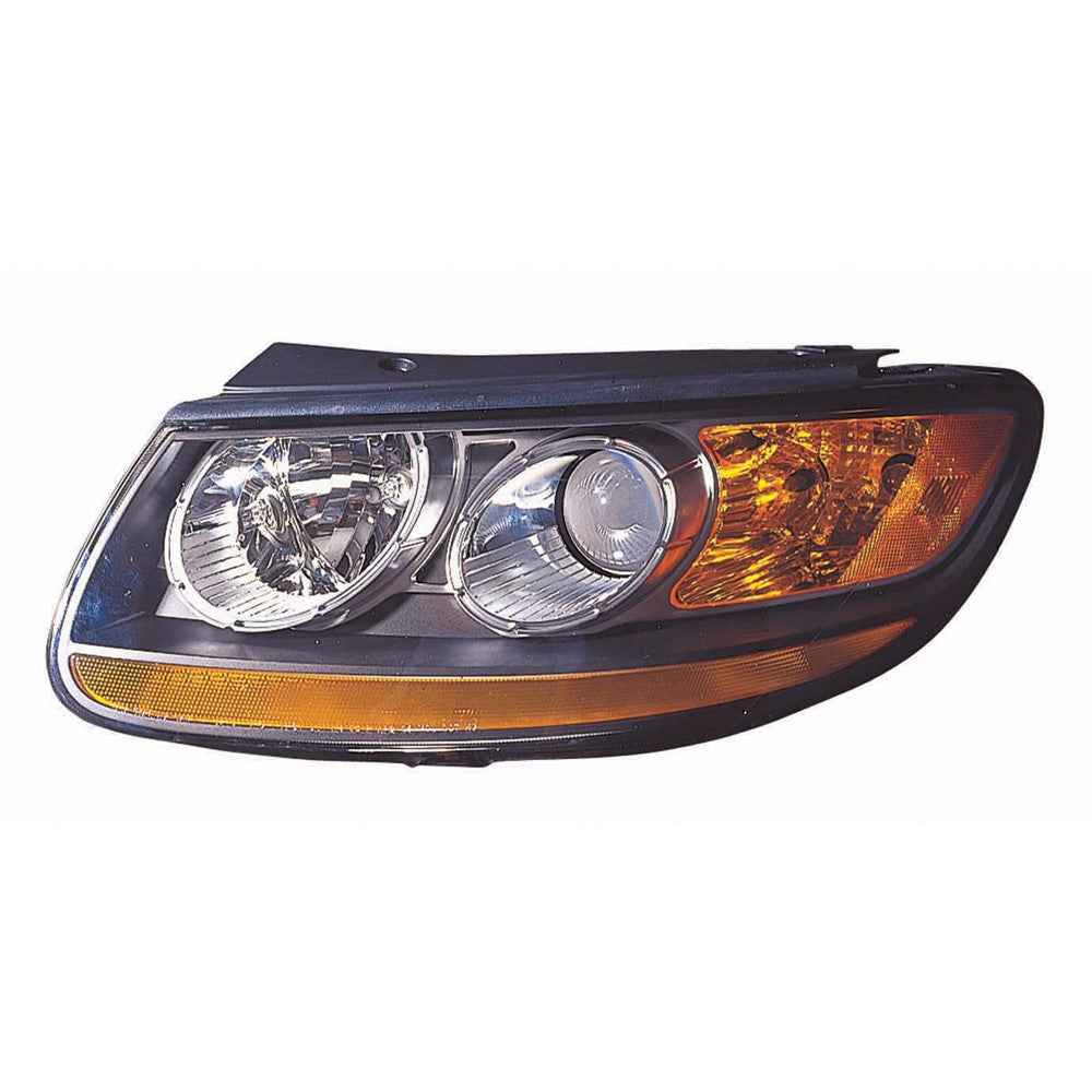 Front Left Driver Side Headlight Assembly 2010-2011 Hyundai Santa Fe