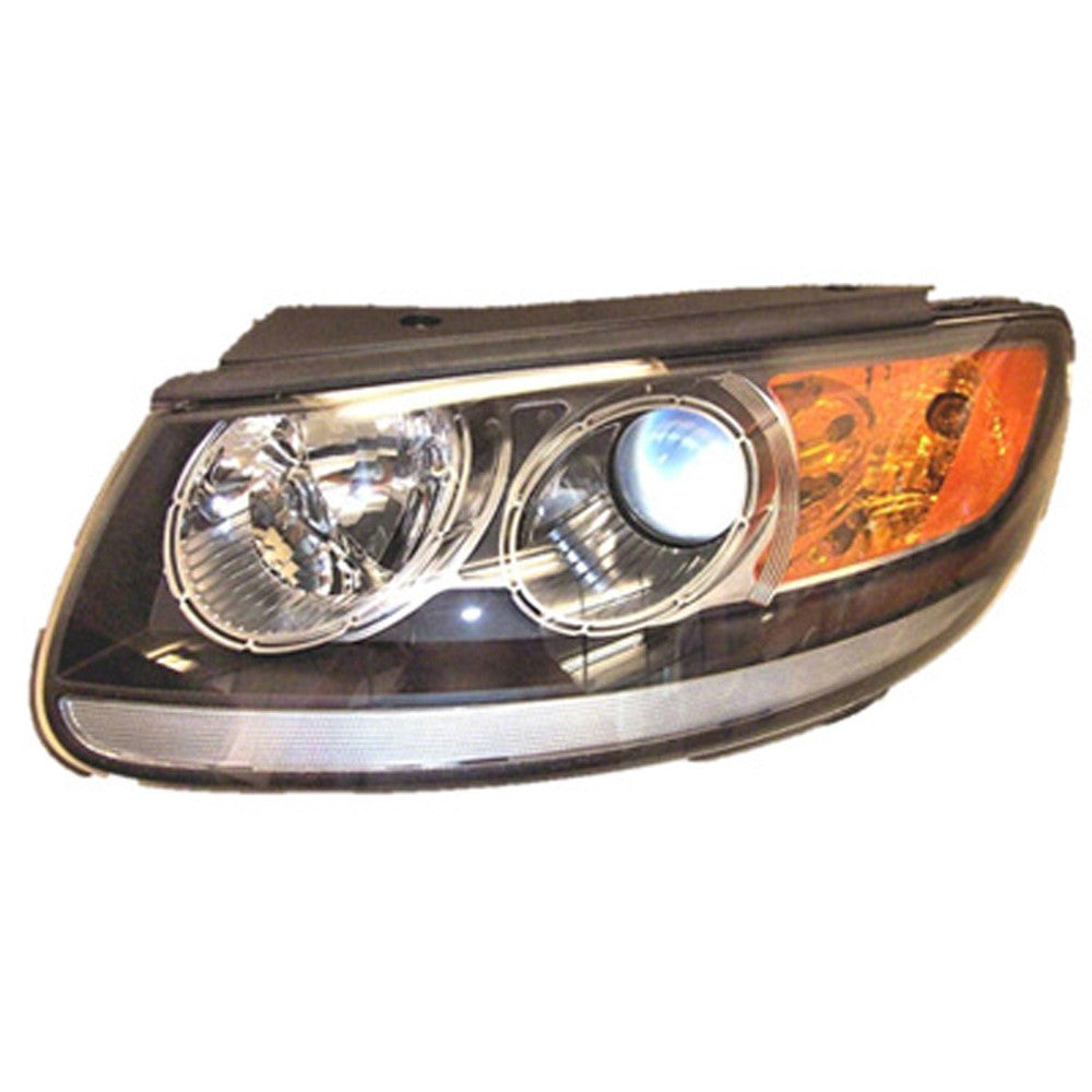Front Left Driver Side Halogen Headlight Assembly 2012 Hyundai Santa Fe