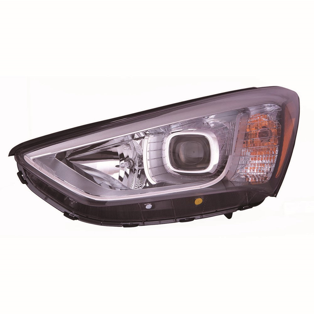 Front Left Driver Side Halogen Headlight Assembly 2013-2016 Hyundai Santa Fe