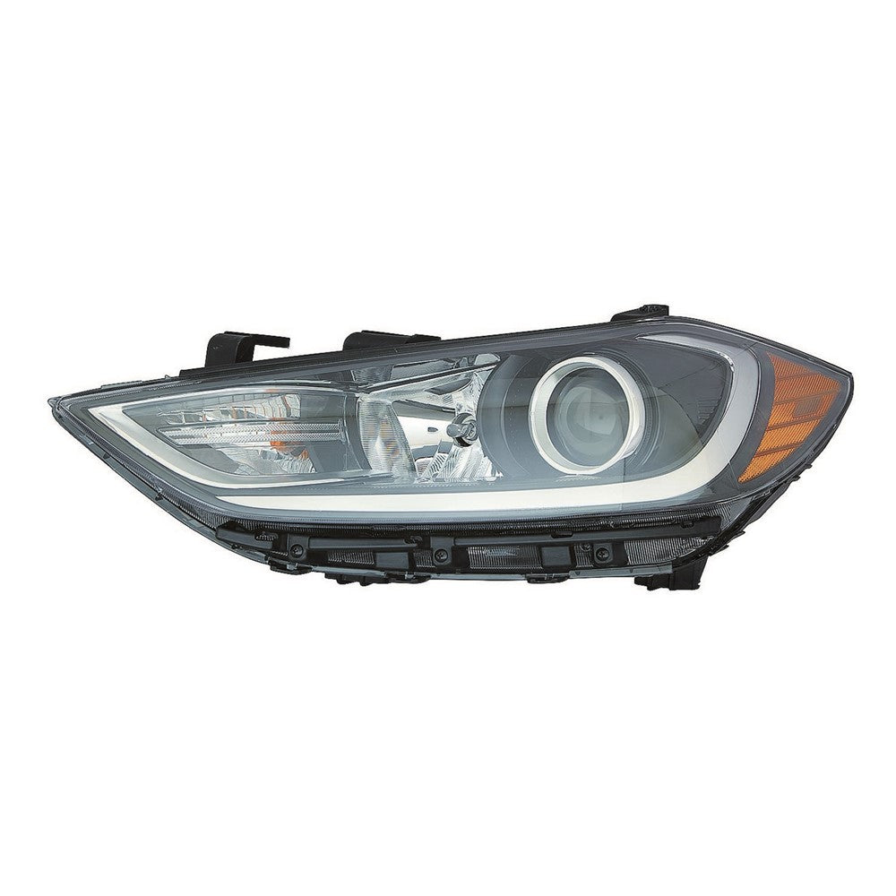 Front Left Driver Side Halogen Headlight Assembly 2017-2018 Hyundai Elantra
